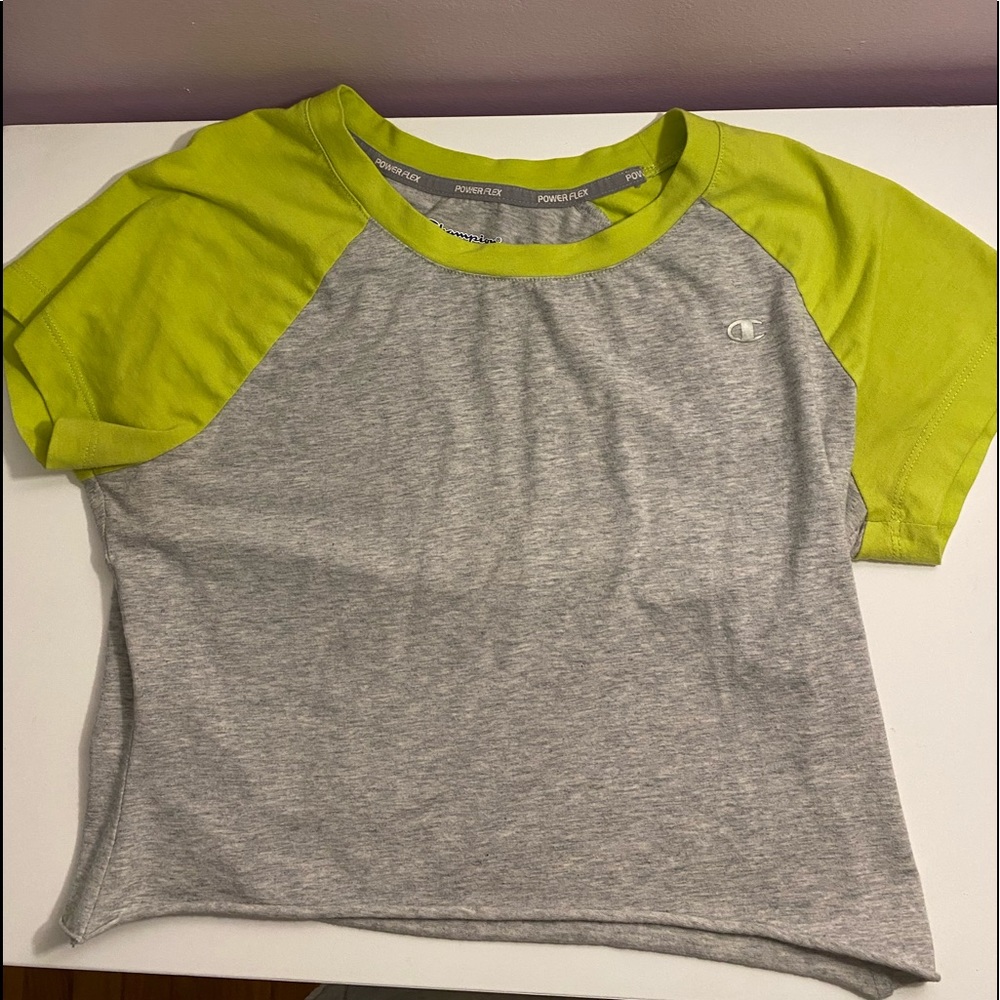Champion Athletic Crop Tee (Size S)